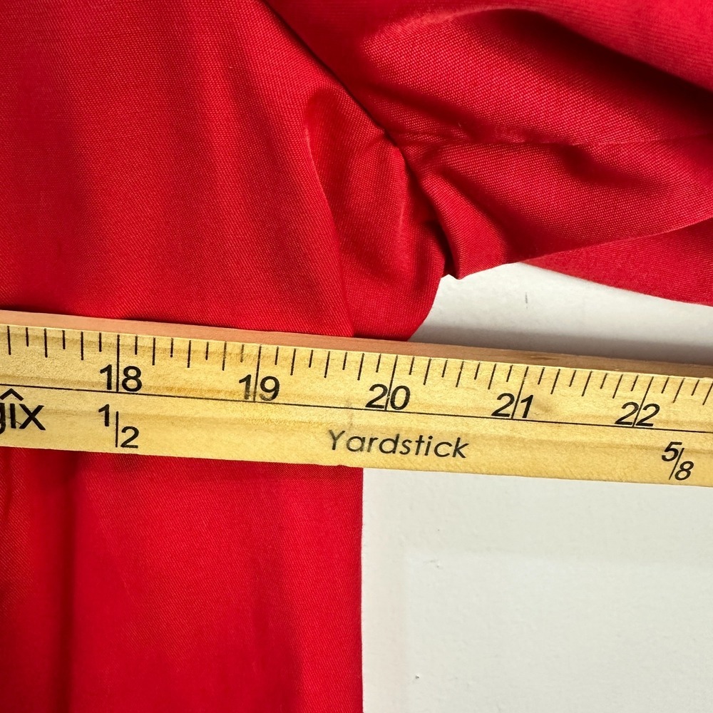 Marc New York Andrew Marc Red Jacket L Moto Trench Minimalist Chic Designer NWT - Picture 6 of 9